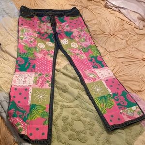 Lilly Pulitzer Jeans never worn.  Approximate size 14 or 16